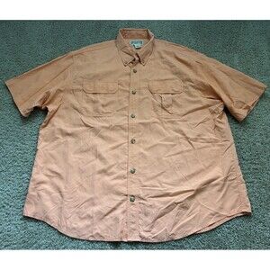 Duluth Armachillo Shirt Mens 2XL Button Down Short Sleeve Nylon Outdoors 13263